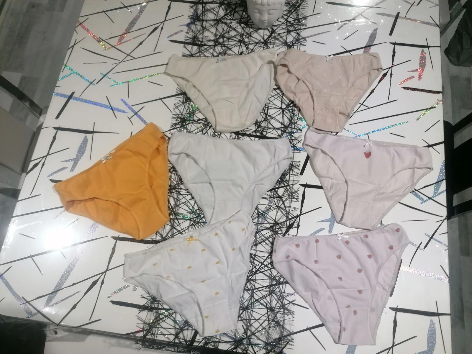 Lot de 7 culottes fille T 8 - 10 ans 👧🏻